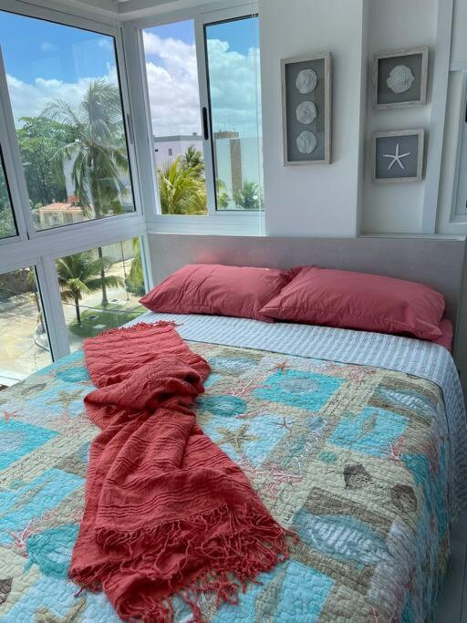 Flat Confortavel E Completo A Poucos Passos Da Praia Em Porto De Galinhas Rua Das Sombrinhas エクステリア 写真